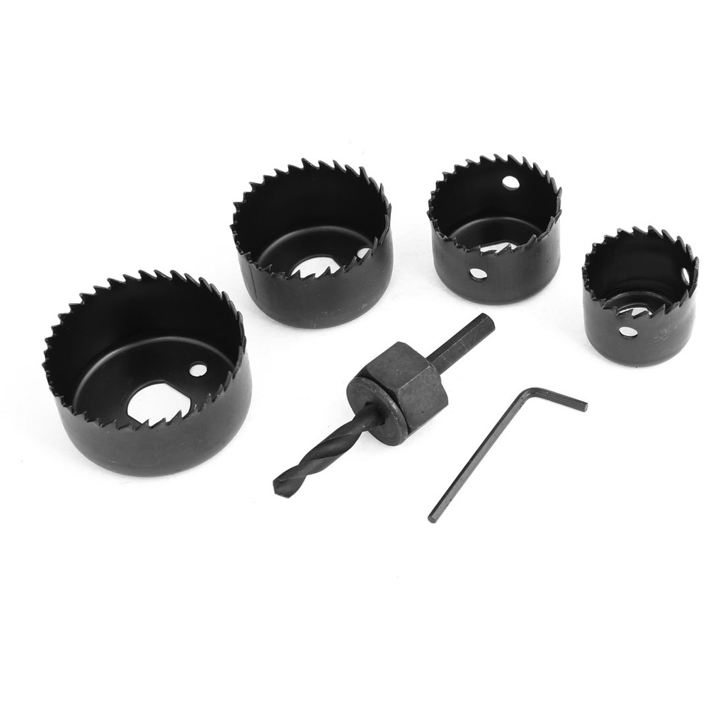 Holesaw set kit  / Hole Saw Set 6 pcs / Hidroponik Mata Bor Pelubang PVC Pelubang Kayu Set 6pcs Hole Saw Kit Set 6 pcs