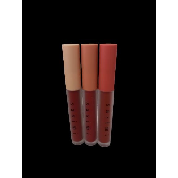 [PER 3 PCS]LIPGLOSS VELVET MATTE SASIMI COOL UNICORN/LOVELY RABBIT NO.S896