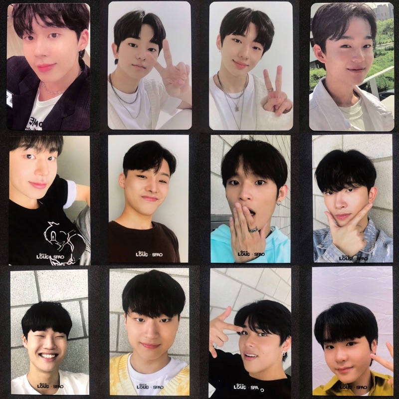LOUD - Boys Be Loud & SPAO Photocard - Team JYP (Xodiac, POW, Project7, KickFlip) & Team PNation (TN
