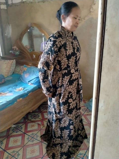 Gamis Batik Genes | Batik Terbaru | Terlaris Modern | Batikputramas1 No Kw