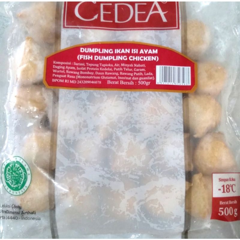 

cedea dumpling chicken 500gr