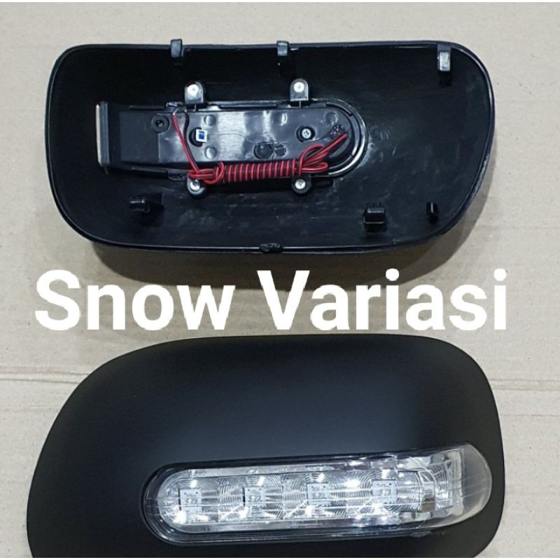 Cover spion hitam doff lampu Avanza new vvti tipe G tahun 2008-2011