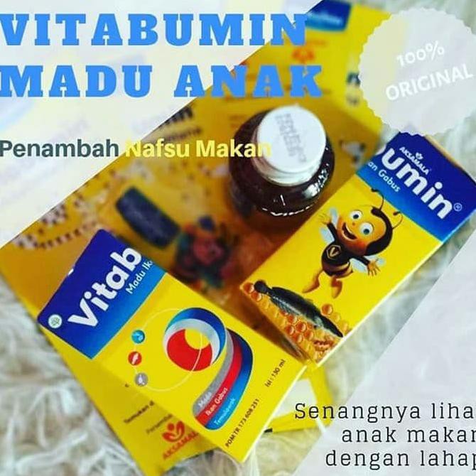 

Sale Vitabumin - Madu Anak+ Albumin + Pegagan - Nutrisi Tumbuh Kembang Anak