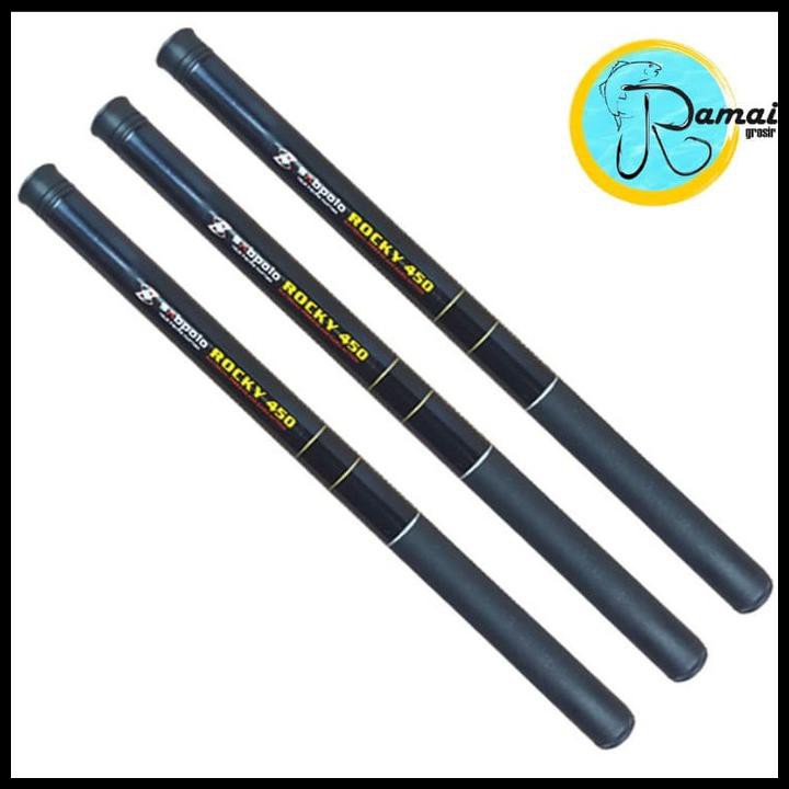 Joran Tegek Ruas Pendek Rocky 360 Hard Action Fiber