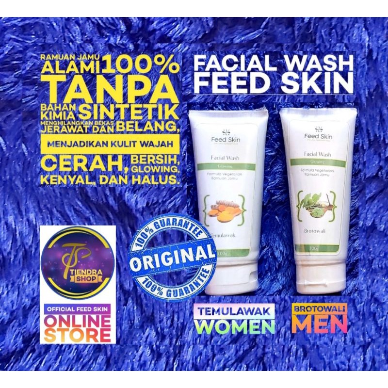 FEEDSKIN FACIAL WASH NATURAL ALAMI FROM SALINA HERBAL