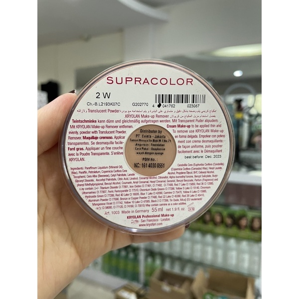 Kryolan Supracolor 55ml Kode 2W