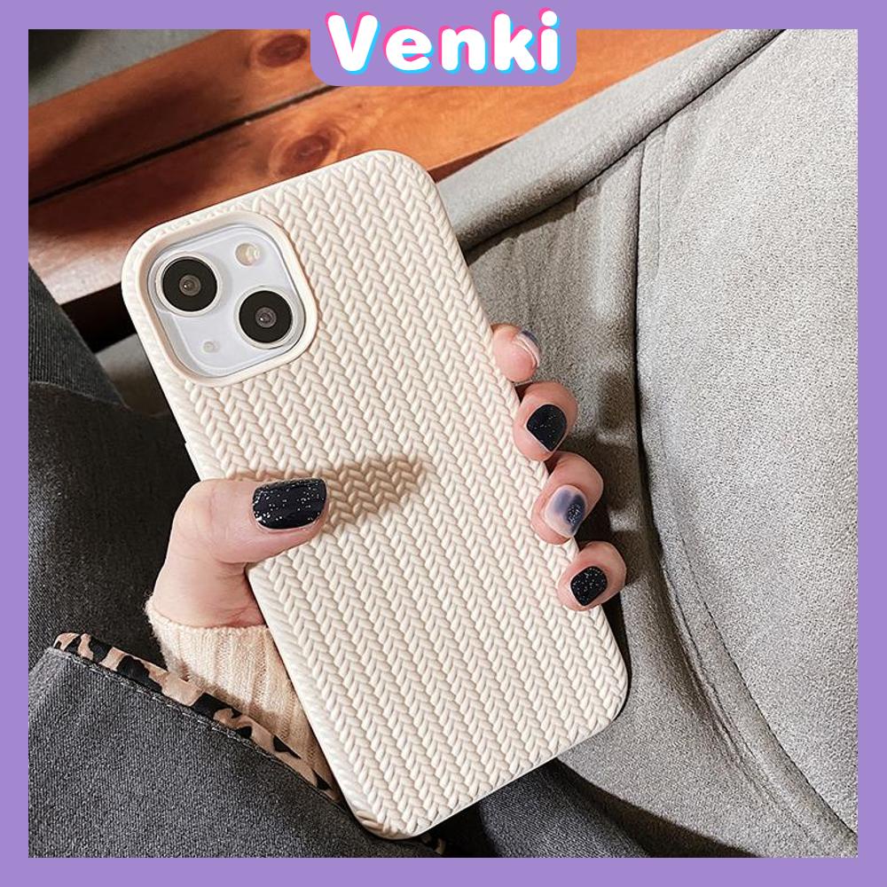 Case For iPhone 14 Series TPU Soft Simple Case Woven Texture Solid Color Black White Case Camera Protection Shockproof Compatible For iPhone 14 13 12 11 Plus Pro Max 7 Plus X XR