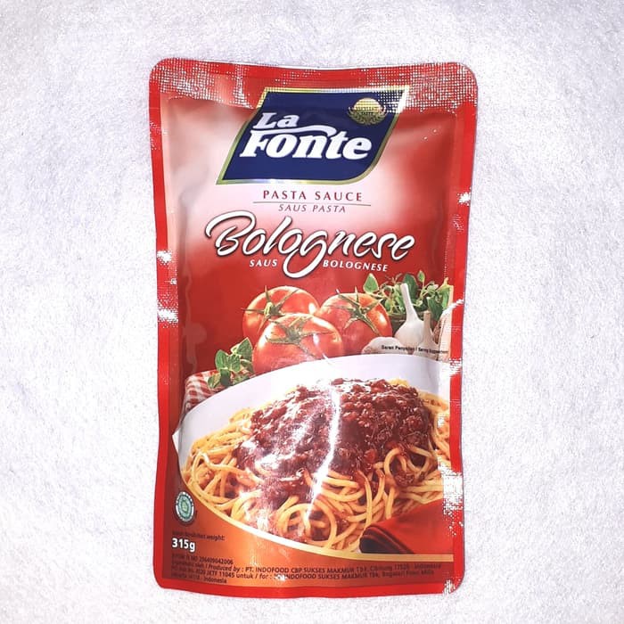 [HALAL] La Fonte Bolognese Pasta Sauce 315gr Bumbu Saus Spagethi Spageti Bolongnes Beef Sapi