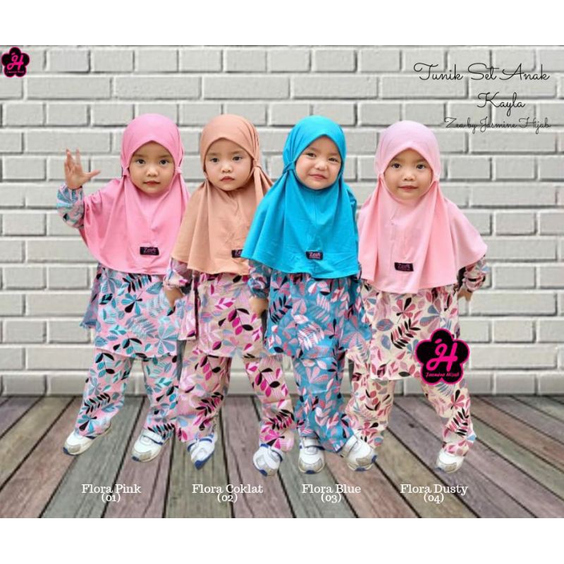 Zea Set Tunik Kayla by Jasmine Hijab