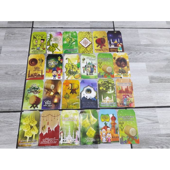 

Termurah Amplop Lebaran isi 10 lembar / angpao idul fitri Keren