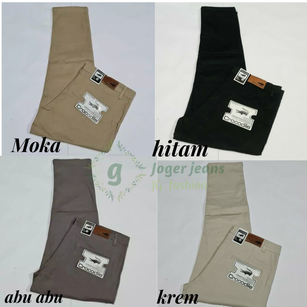 CELANA PANJANG KATUN CHINO CHINO / CELANA KANTORAN KATUN CHINO seze 27-38 COD