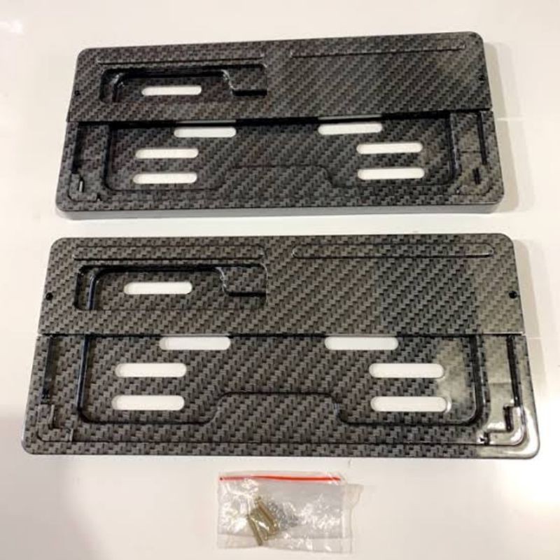bingkai plat no  plat carbon import