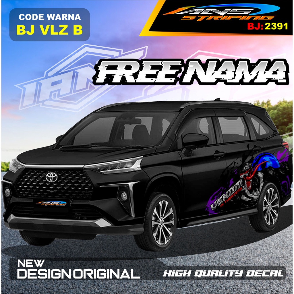 STIKER MOBIL AVANZA VELOZ / VARIASI STIKER MOBIL XENIA REBORN / STICKER DECAL MOBIL PAJERO / STIKER MOBIL