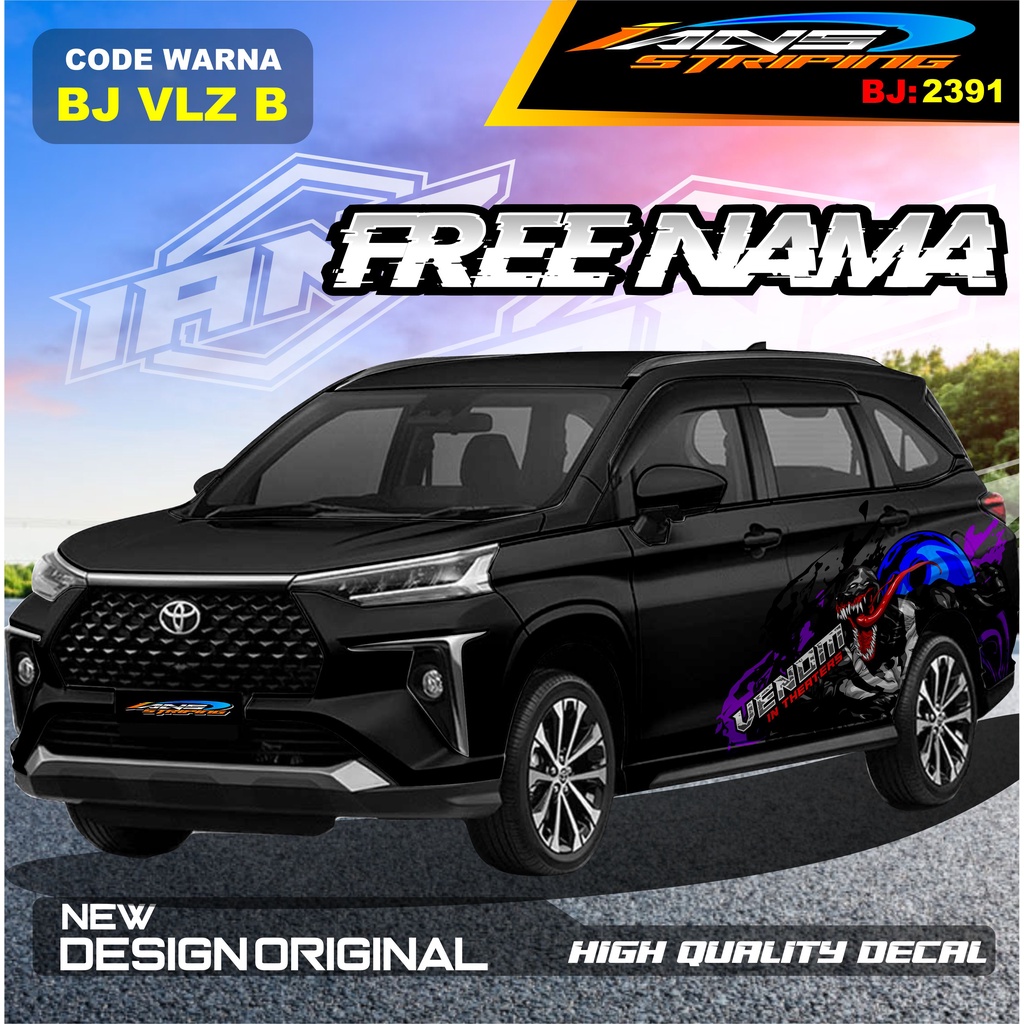 STIKER MOBIL AVANZA VELOZ / VARIASI STIKER MOBIL XENIA REBORN / STICKER DECAL MOBIL PAJERO / STIKER MOBIL