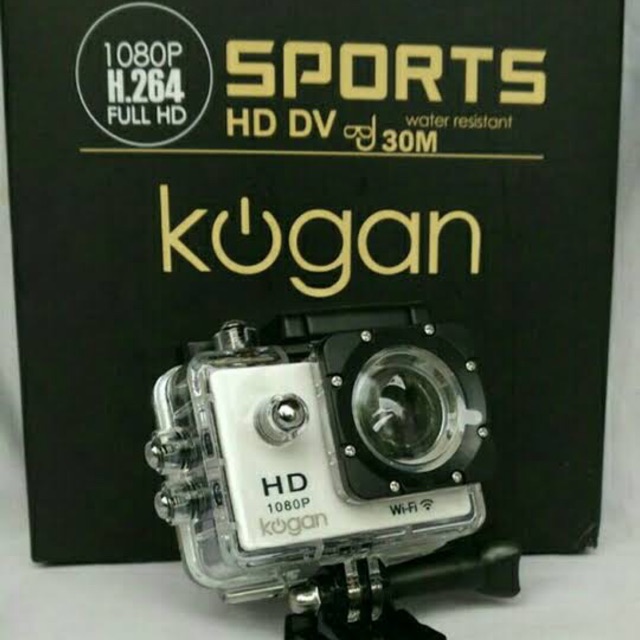 Kogan Action Camera 4K 1080P Non Wifi Ultra HD 2inch LCD