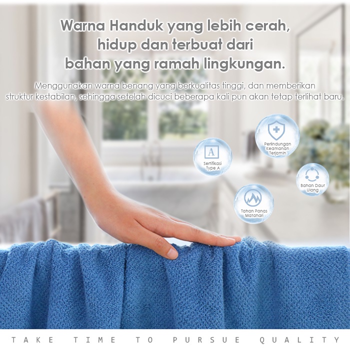 TERMURAH !!! LARIS COD - H12TAs - Handuk Mandi Dewasa - Handuk Mandi Tebal 140x70cm Jumbo Microfiber Handuk Dengan Packaging