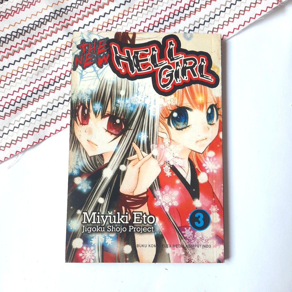 BELI The New <b>Hell</b> <b>Girl</b> (Jigoku Shoujo Project) Volume 3 - Miyuki Eto (komik...