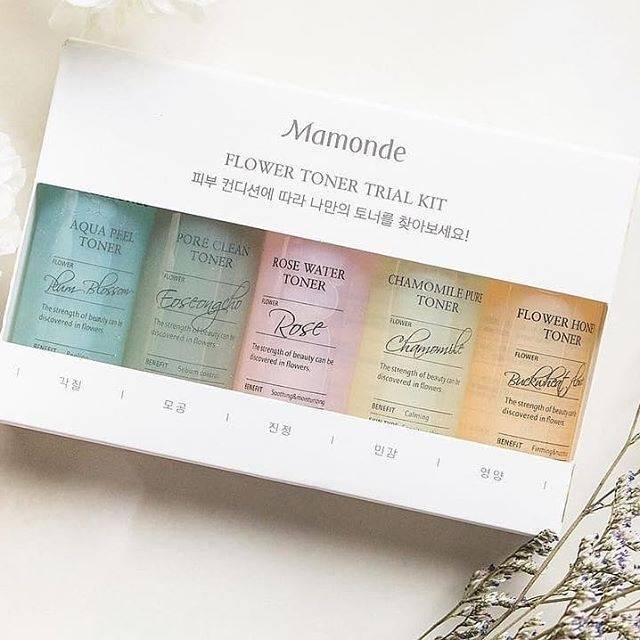 MAMONDE Flower Toner Travel Kit