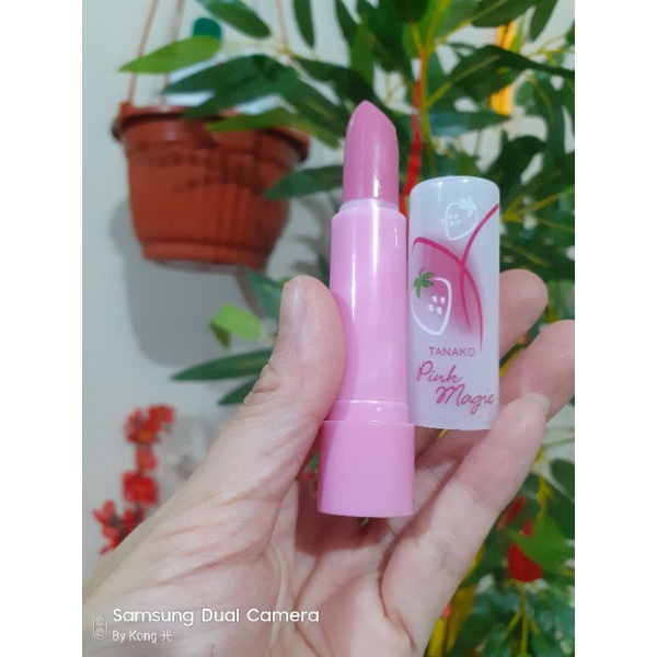 [STRAWBERRY] Magic Lip Balm Strawberry Pelembab Bibir Lipbalm Pemerah Bibir Kosmetik Makeup Make Up