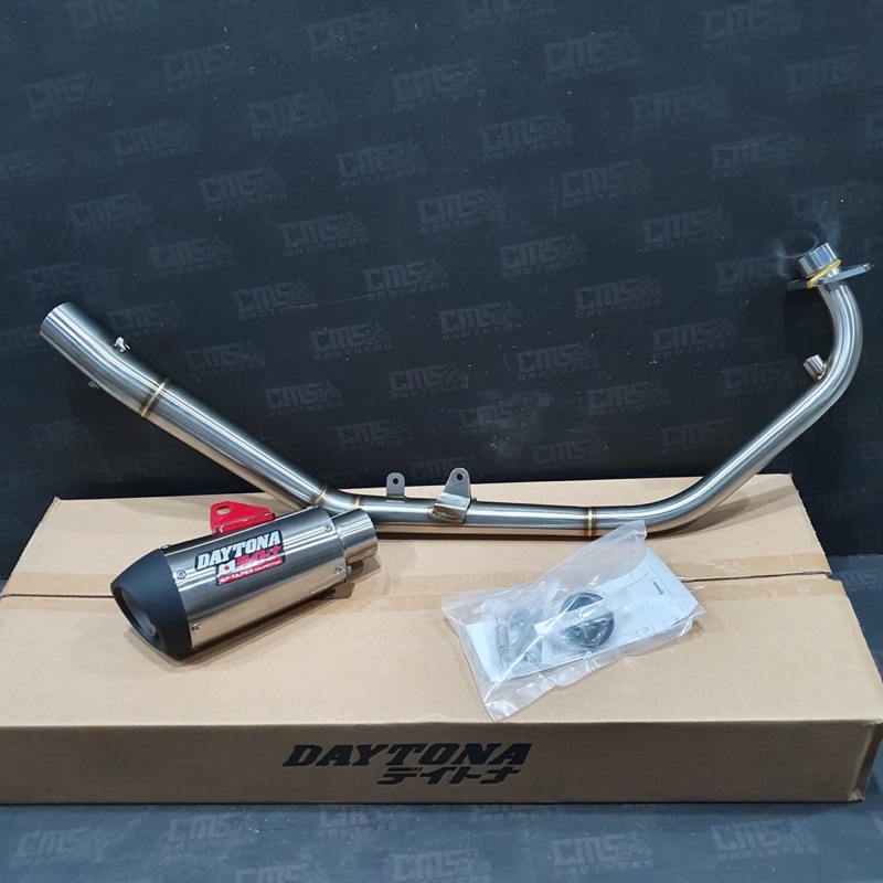 Knalpot Racing Daytona New GP Taper Honda All New CBR 150R Original