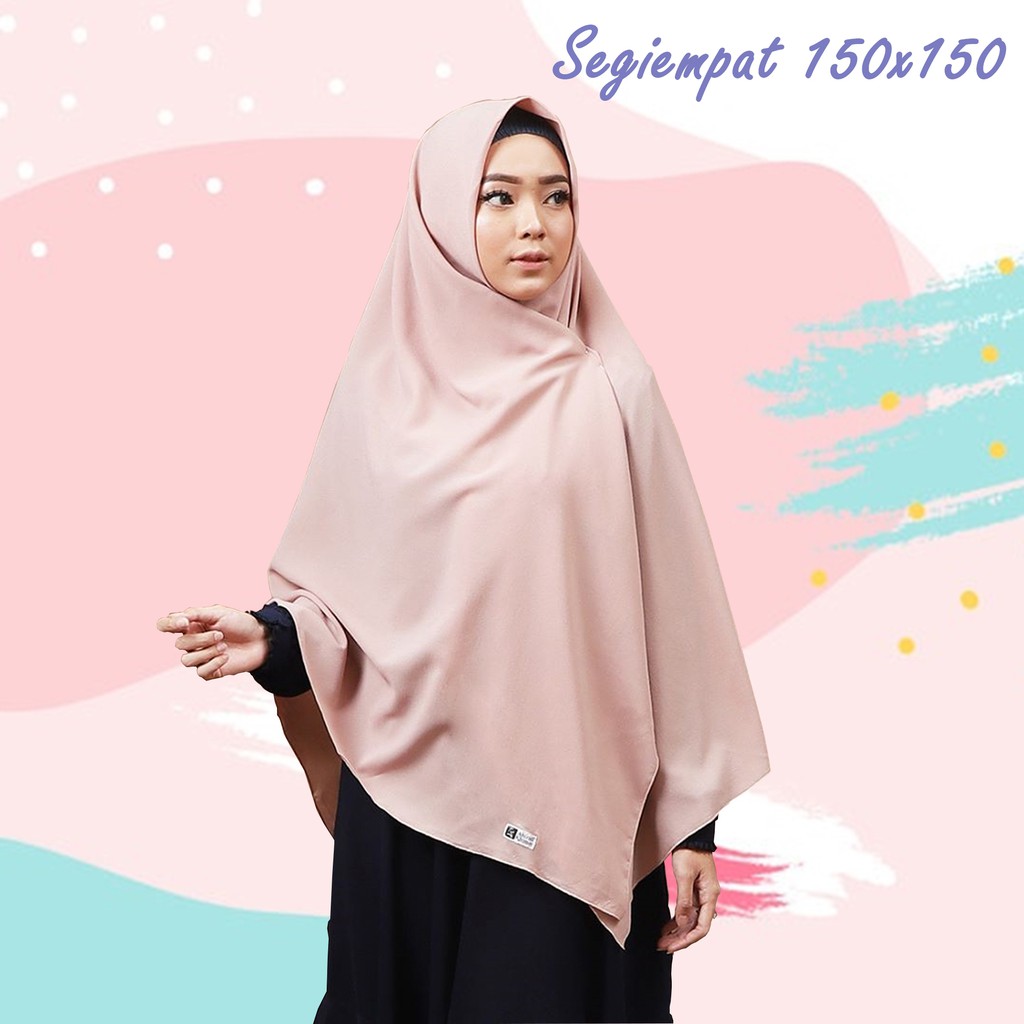 Jilbab Pashmina Bahan Wolfis