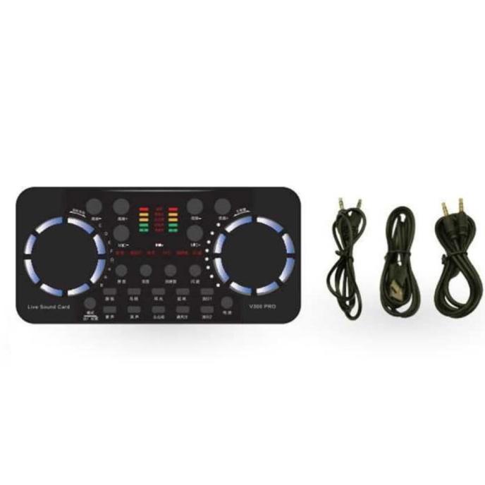 Soundcard Mixer V300 Pro Bluetooth USB External