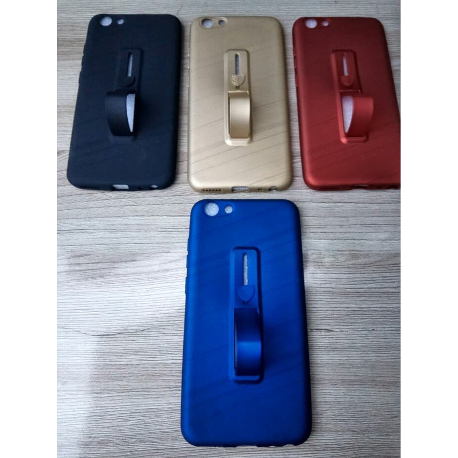Ready Oppo A71 Case Smart Grip Case Hand Grip Oppo A71 Case Carbon Grip A71