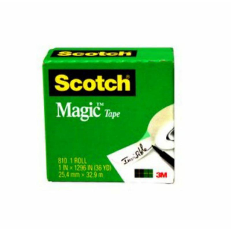 

3M scotch magic tape 1inch x 36y 810