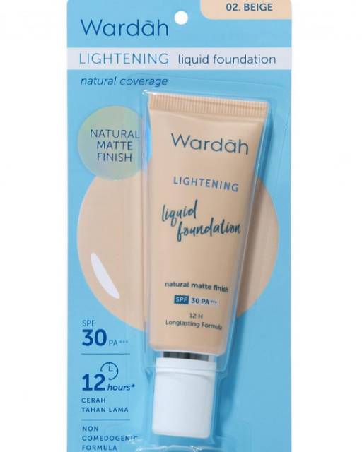 WARDAH Lightening Liquid Foundation SPF 30 PA+++ 25ml