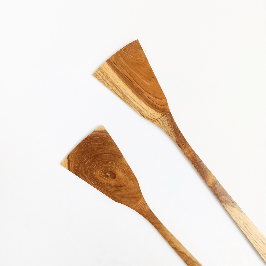 Jual Spatula kayu / sutil kayu [ JATI 36 CM ] Shopee Indonesia