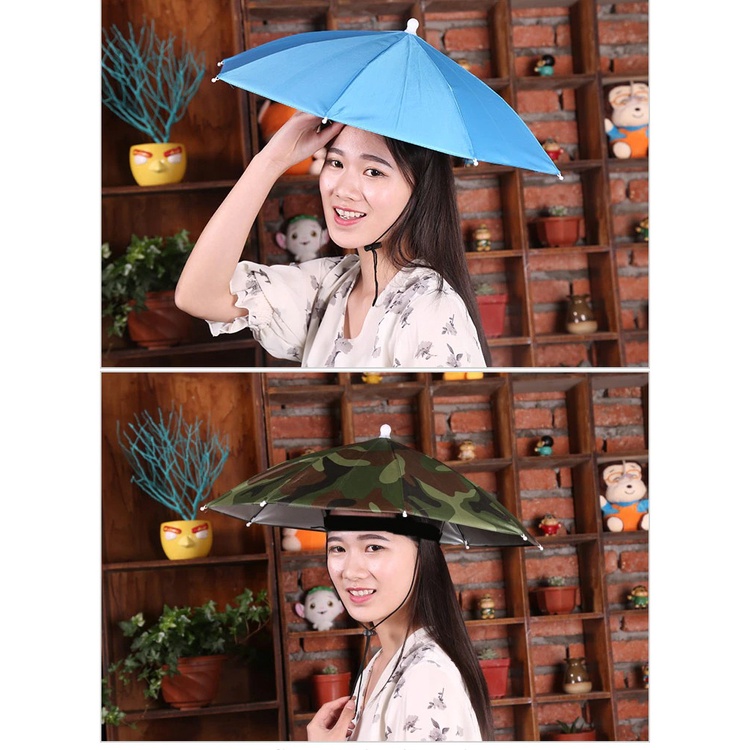 PAYUNG KEPALA PANCING KEKINIAN UMBRELLA PRIA WANITA TERBARU T1