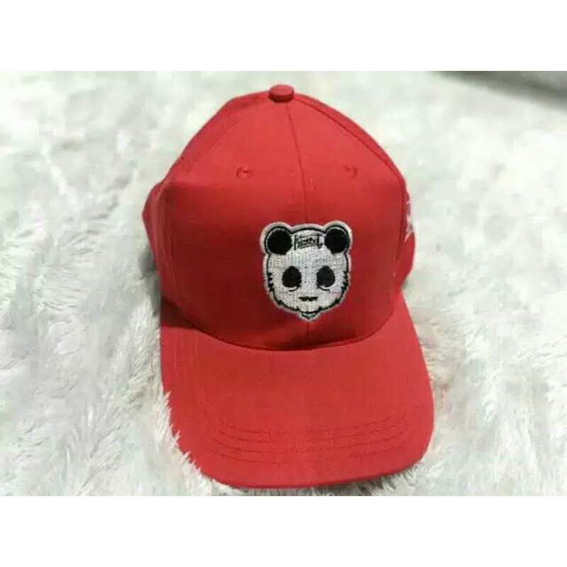 NEW... /TER MURAH/TOPI KARAKTER PANDA | Topi Panda Kickout | Baseball Bordir