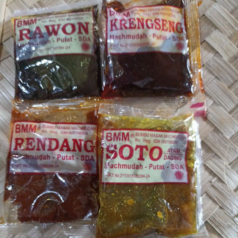 

BUMBU SOTO, RAWON, KRENGSENG, RENDANG (ENAK & SIMPEL)