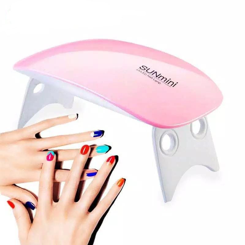 NAIL DRYER Lampu UV LED Sinar Alat Pengering Kutek Kuku Gel Portable