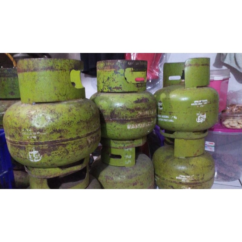 Tabung gas ELPIJI 3kg kosong (BISA KARGO/OJOL)