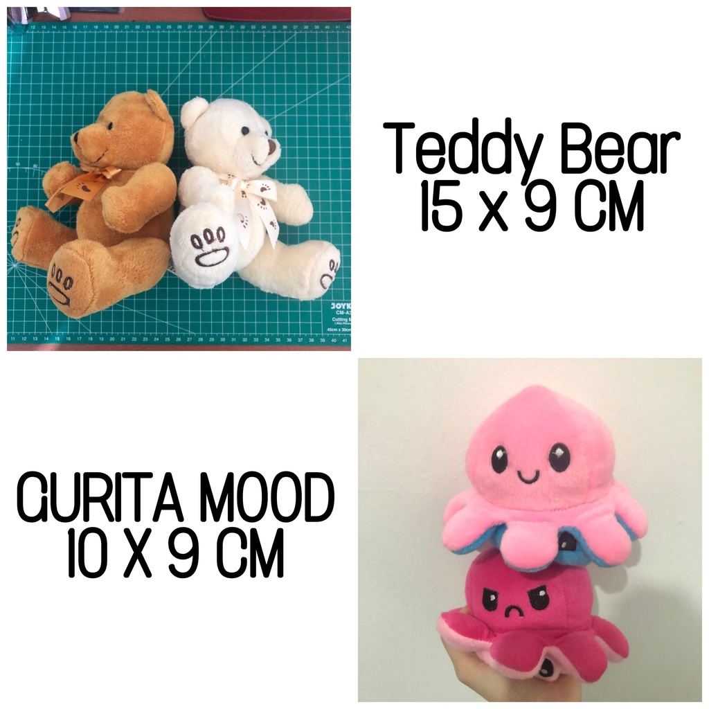 BONEKA TEDDY BEAR GURITA MOOD CUCI GUDANG BONEKA BERUANG BONEKA GURITA OCTOPUS MOOD BONEKA UBUR UBUR