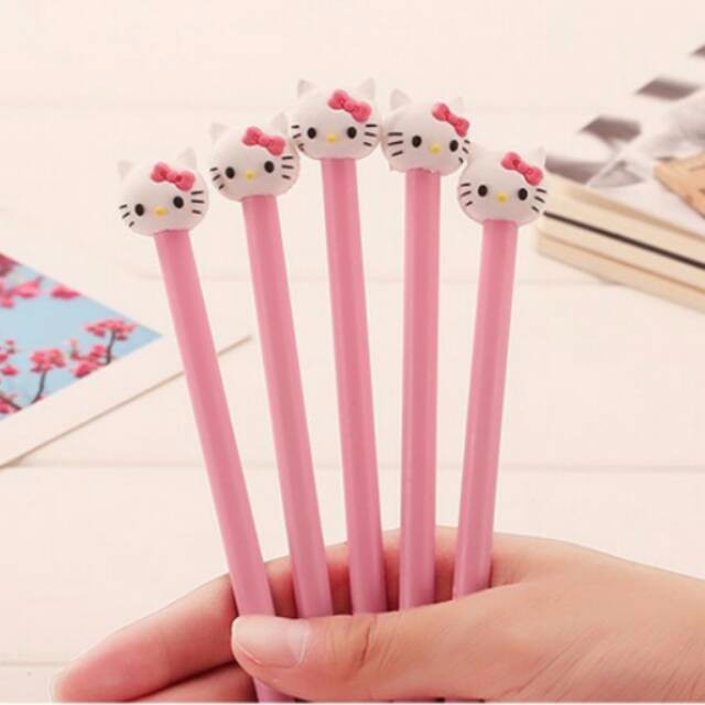 

Pulpen Bisa Dihapus Hello Kitty 0.38mm