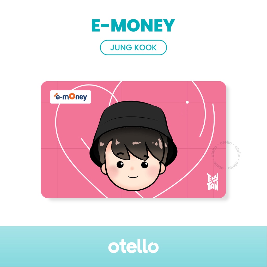 Kartu E-Money BTS TinyTan Persona Kartu eMoney BTS eToll Mandiri eMoney KPOP eToll BTS Idol Kpop