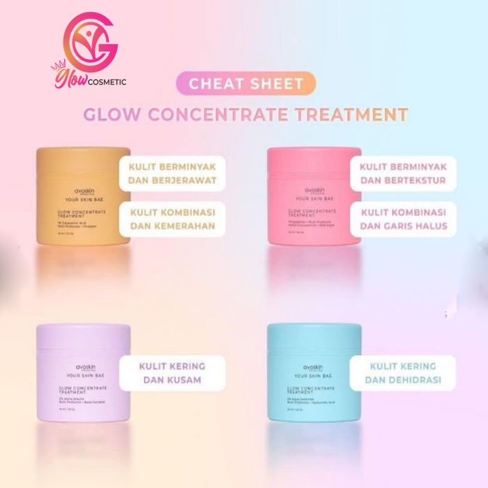 AVOSKIN YOUR SKIN BAE MOISTURIZER GLOW CONCENTRATE TREATMENT