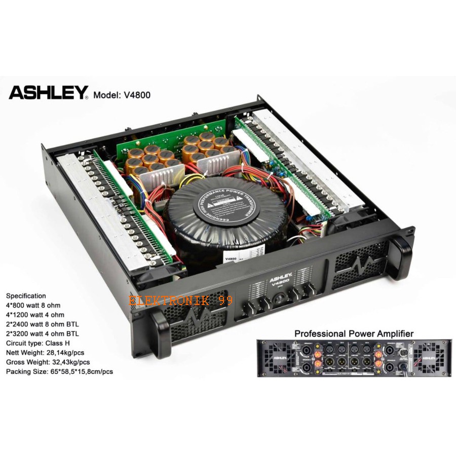 power ashley v4800 original