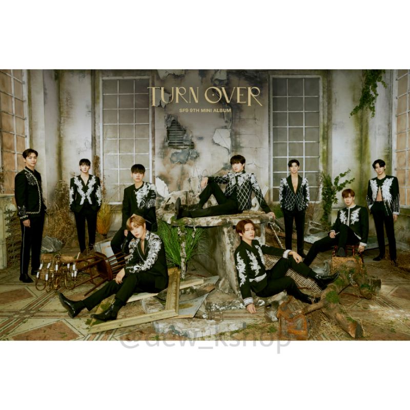 POSTER SF9 -  [TURN OVER] – 9 ver.