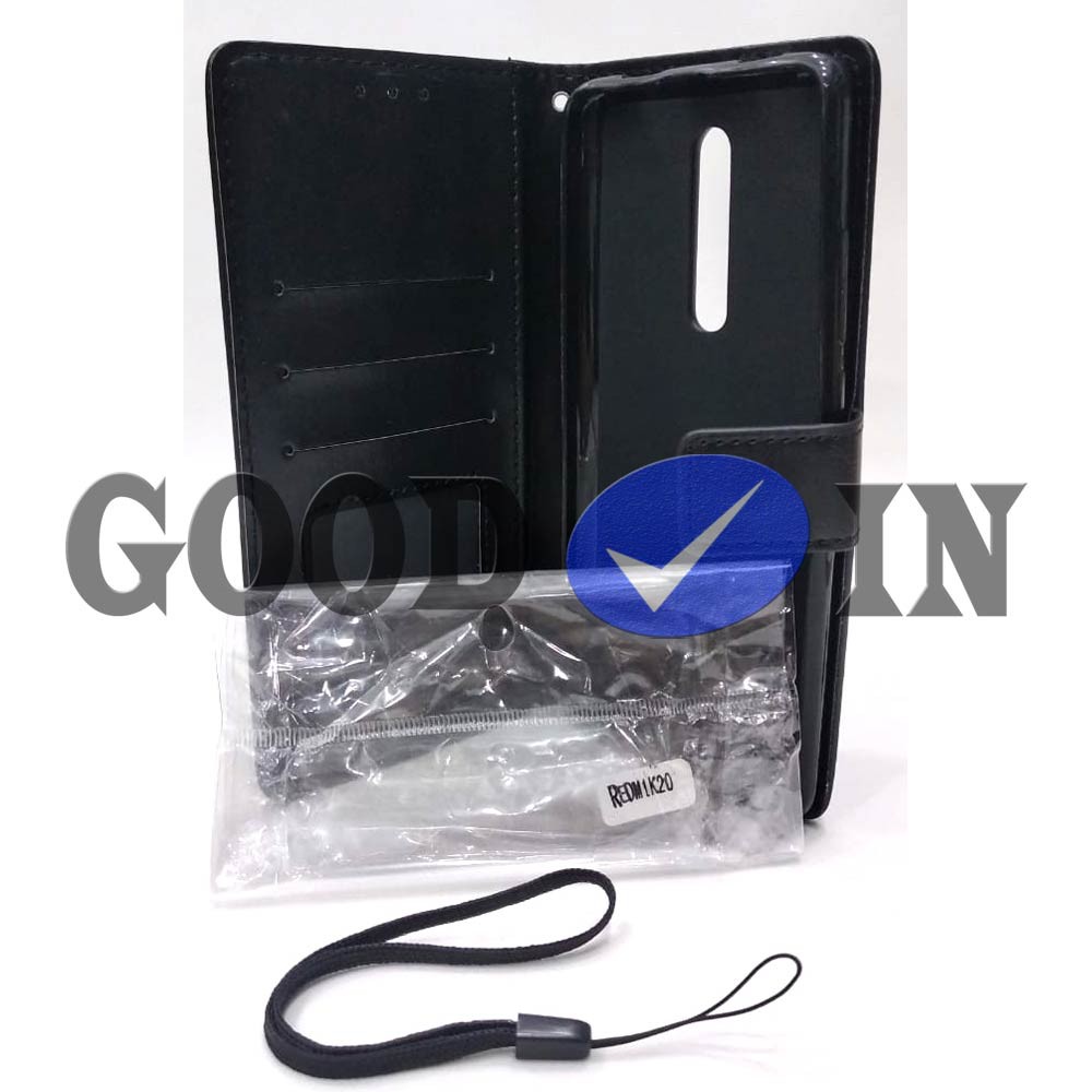 Flip Case - Flip Polos - Case Dompet Kulit Polos - Case REDMI K20