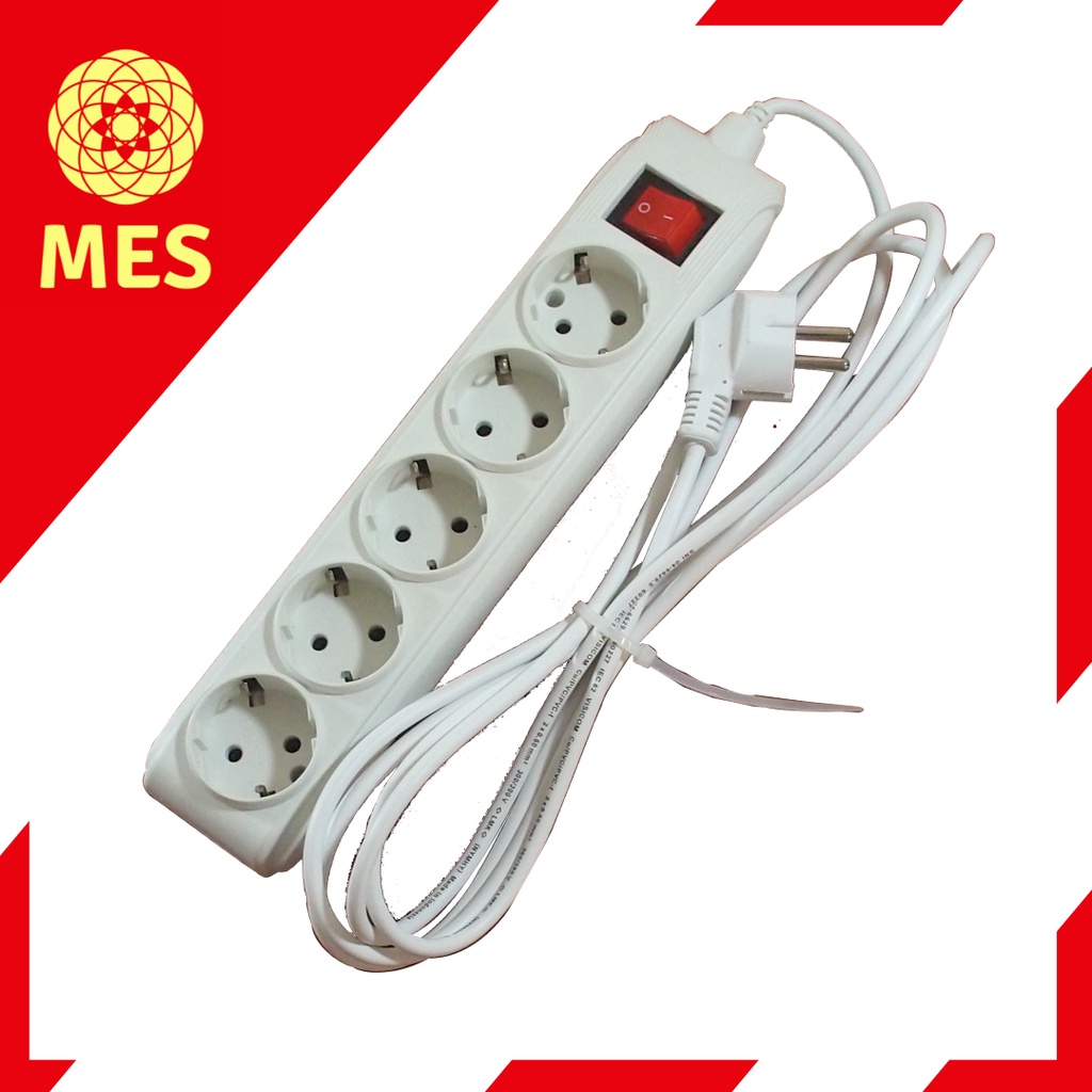 VISICOM STOP KONTAK KABEL 5 lubang