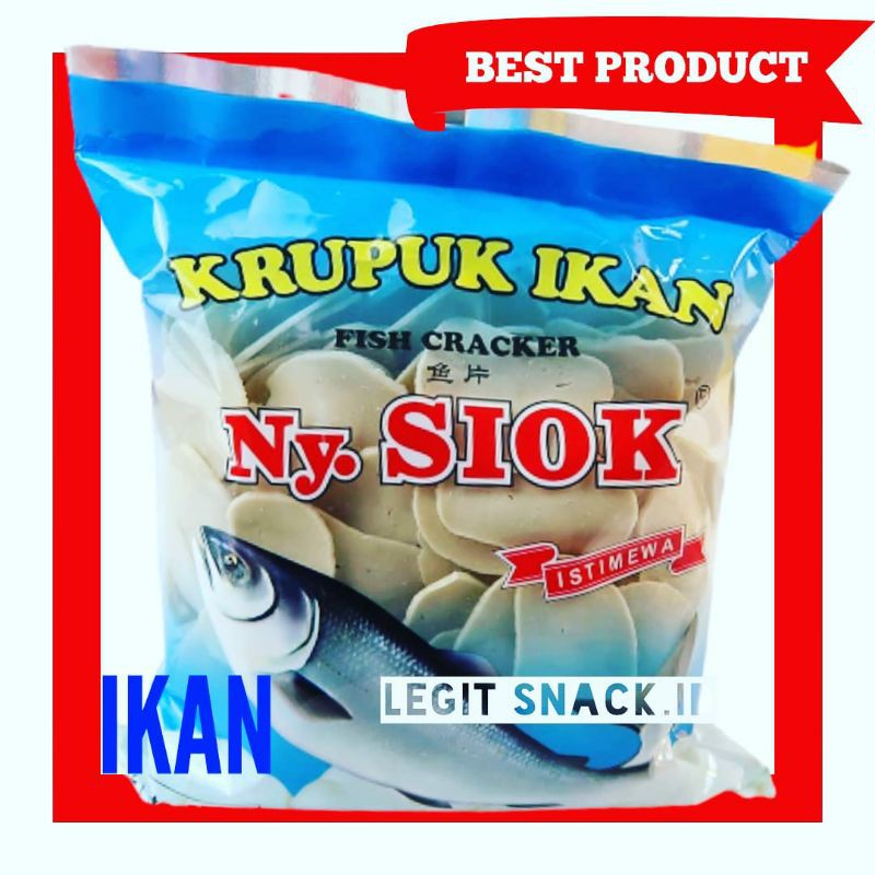 

Kerupuk Ikan Ny Siok Krupuk Asli Ny Siok