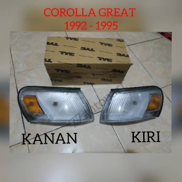 Lampu sen corolla great 1992 1995