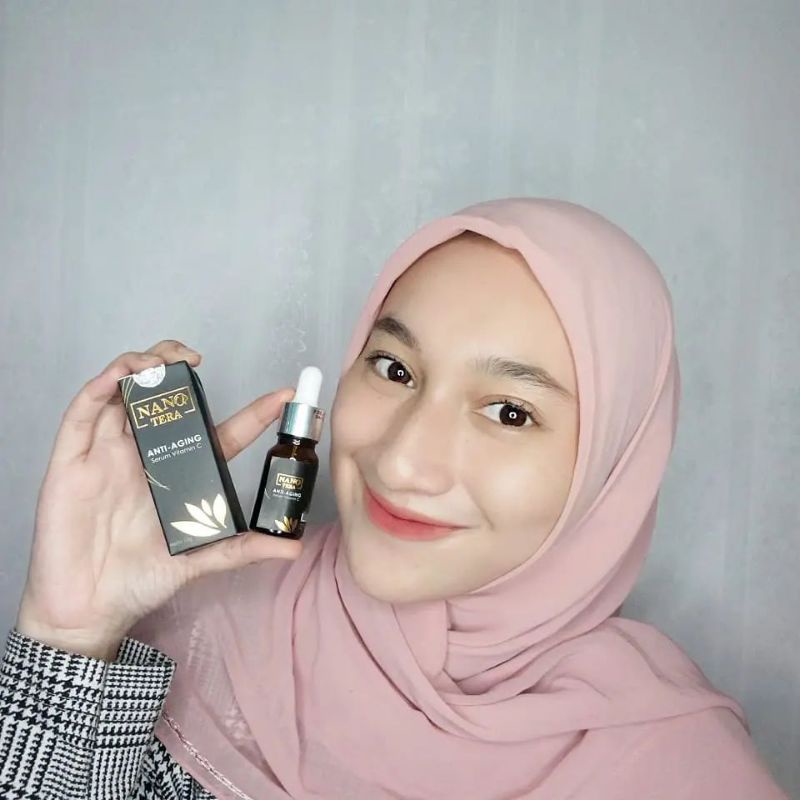 NANOTERA SKINCARE UNTUK PERAWATAN WAJAH,PEMBELIAN SEPAKET KOMPLIT FREE SERUM ANTIAGING DAN POUCH TAS NANOTERA)