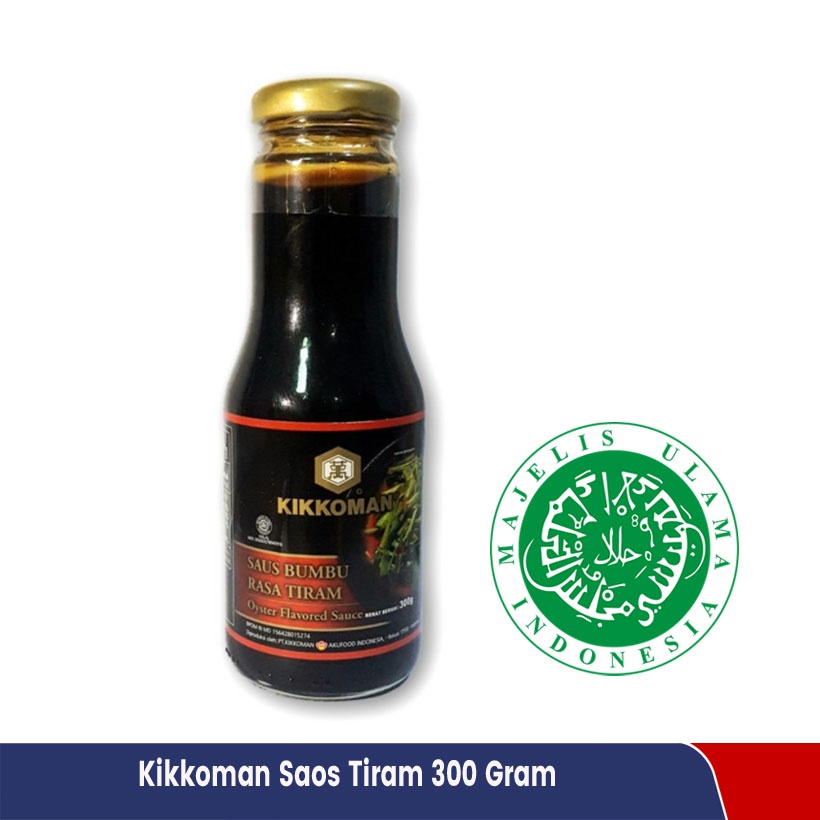 

kikkoman Saus Tiram Oyster Sauce 300 Gram Halal