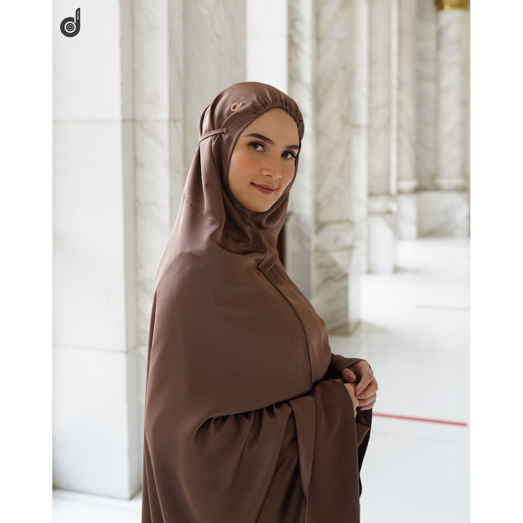 Mukena Deenay Kala Prayer Set Brownie - Deenay Murah