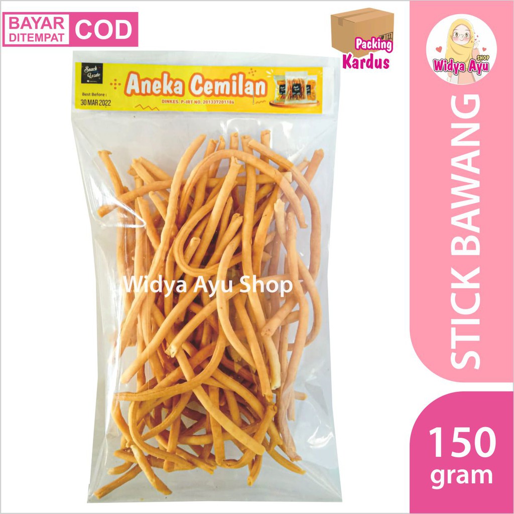 

Keripik Bawang 150gr Murah / Stik Bawang Gurih Renyah / Stick Bawang Cumi Cumi Snack Murah