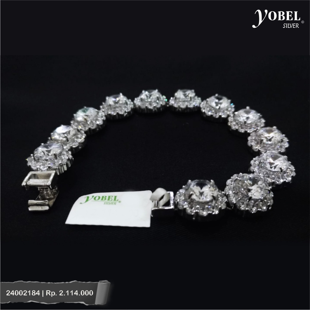 Gelang Perak Lady Day Set SGL 418 Yobel Silver